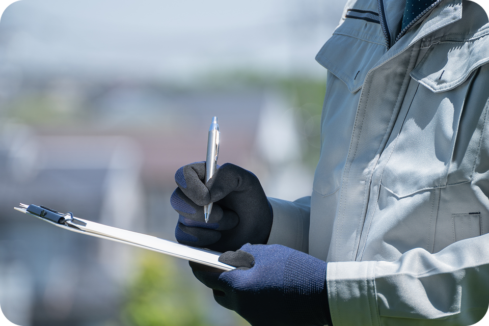 建物の現地調査や実測